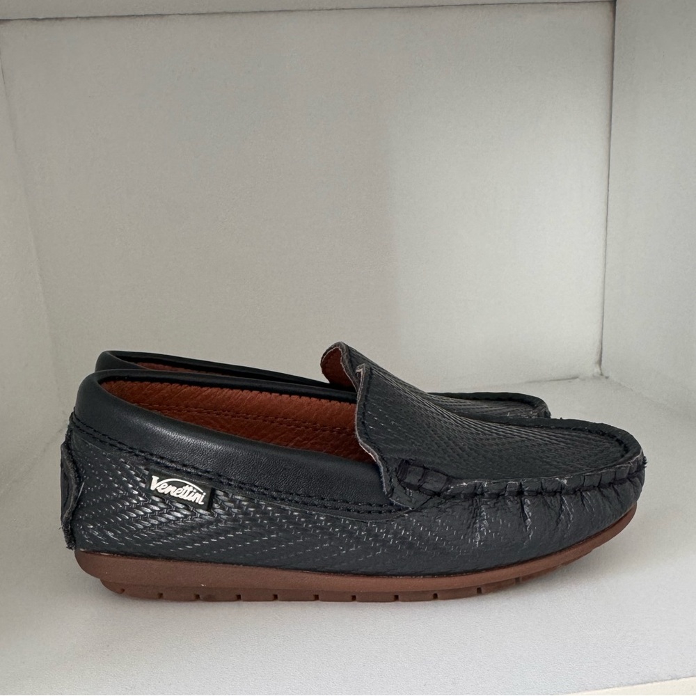 Venetinni Little Boy's & Boy's Rocco Leather Moccasins Size 24
